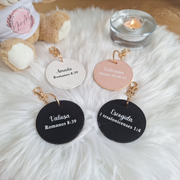 Portachiavi Cerchio Personalizzato