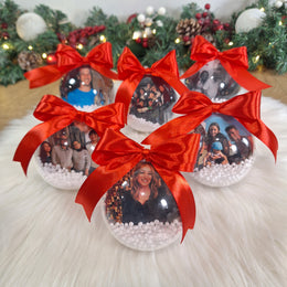 Sfera Natalizia con Foto