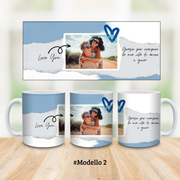 Tazza Personalizzata con Collage di Foto