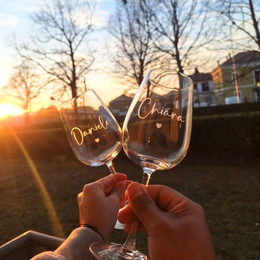 Calice Vino Personalizzato con Nome