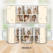 Tazza Personalizzata con Collage di Foto