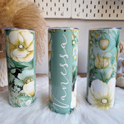 Bicchiere Termico Floreale Personalizzato