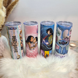 Bicchiere Termico Cartoon Personalizzato