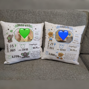 Cuscino Nascita Personalizzato