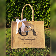 Borsa di Juta Personalizzata che 