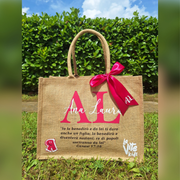 Borsa di Juta Personalizzata che 
