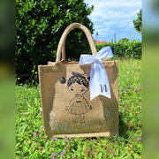 Borsa di Juta Personalizzata che 