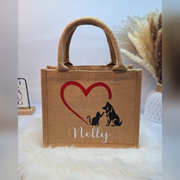 Borsa di Juta Personalizzata che 