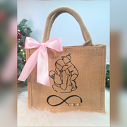 Borsa di Juta Personalizzata che 