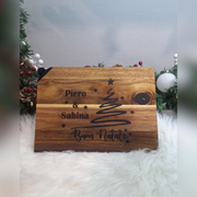 Tagliere di Natale Personalizzato