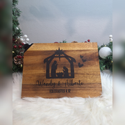 Tagliere di Natale Personalizzato