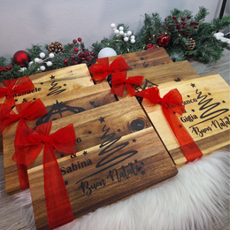 Tagliere di Natale Personalizzato