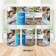 Tazza Personalizzata con Collage di Foto